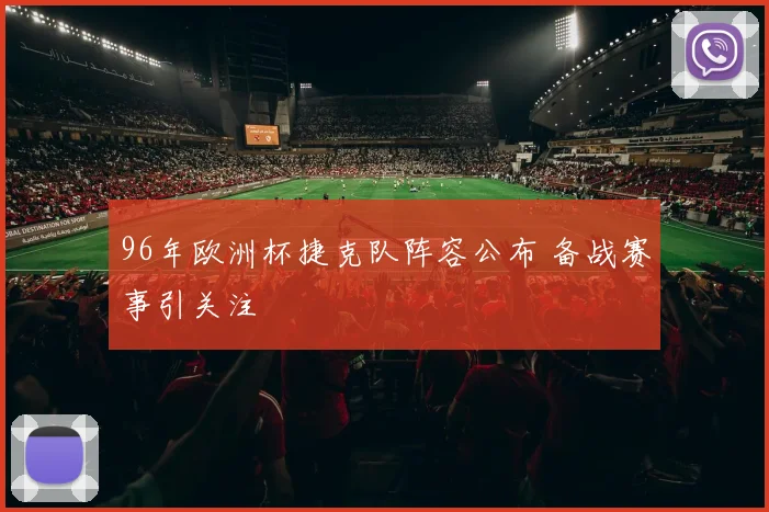 96年欧洲杯捷克队阵容公布 备战赛事引关注